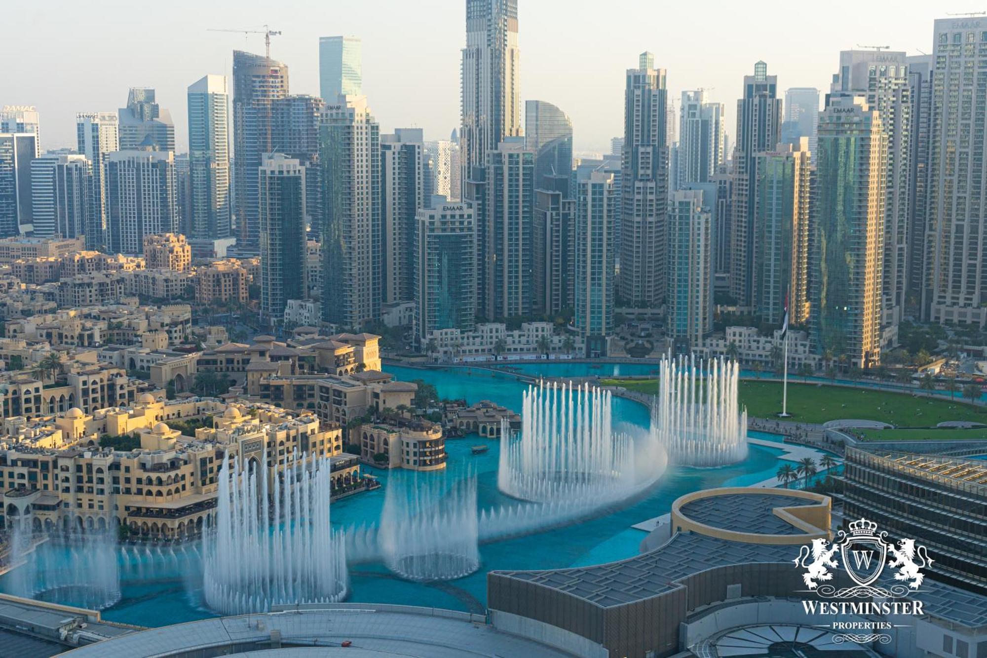 Westminster Dubai Mall Exteriér fotografie Dubai Fountains