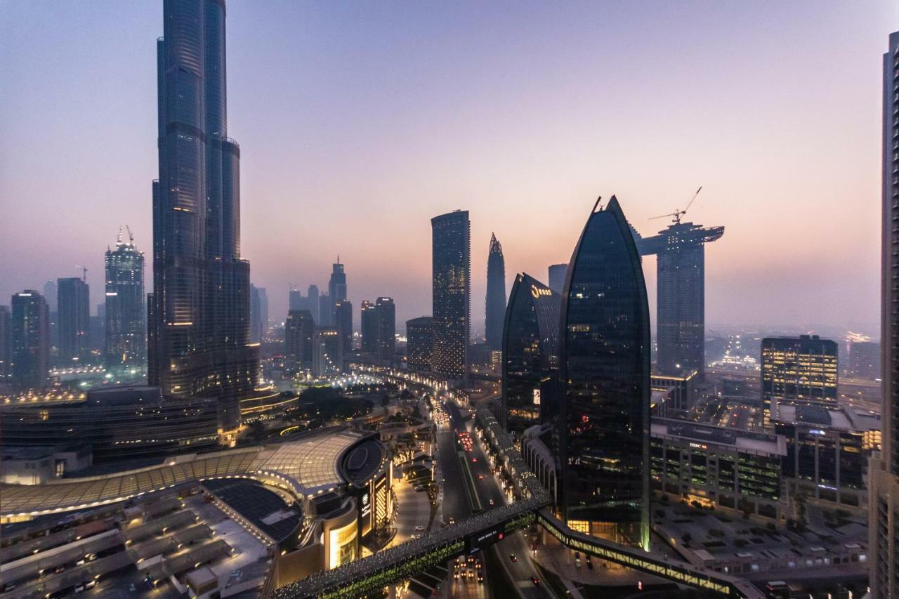 Westminster Dubai Mall Exteriér fotografie The skyline of the new financial district in Riyadh