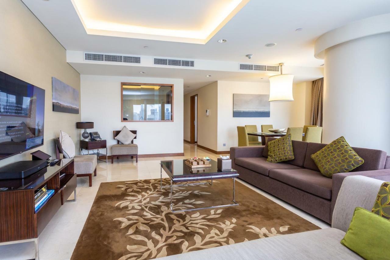 Westminster Dubai Mall Exteriér fotografie A living room in a typical apartment